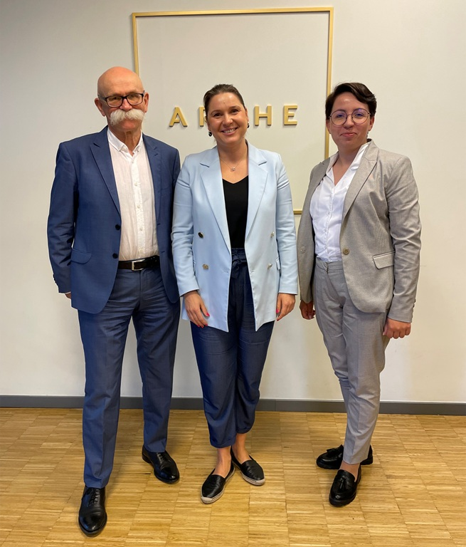 Władysław Grochowski, Karolina Stępniak i Klaudia Romanowicz