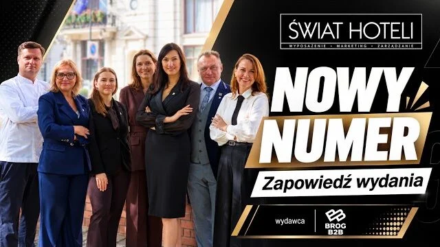 Świat Hoteli - wrzesień/październik 2026 - zapowiedź nowego numeru